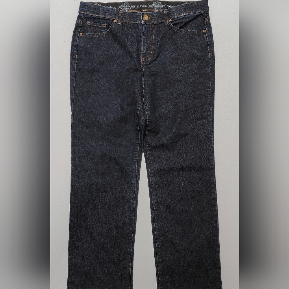 Style & Co Women's Petite Dark Blue Jeans Size 14P